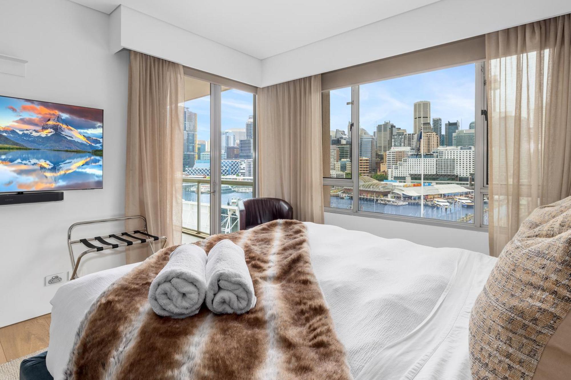 3 Bedroom Darling Harbour Apartment سيدني المظهر الخارجي الصورة
